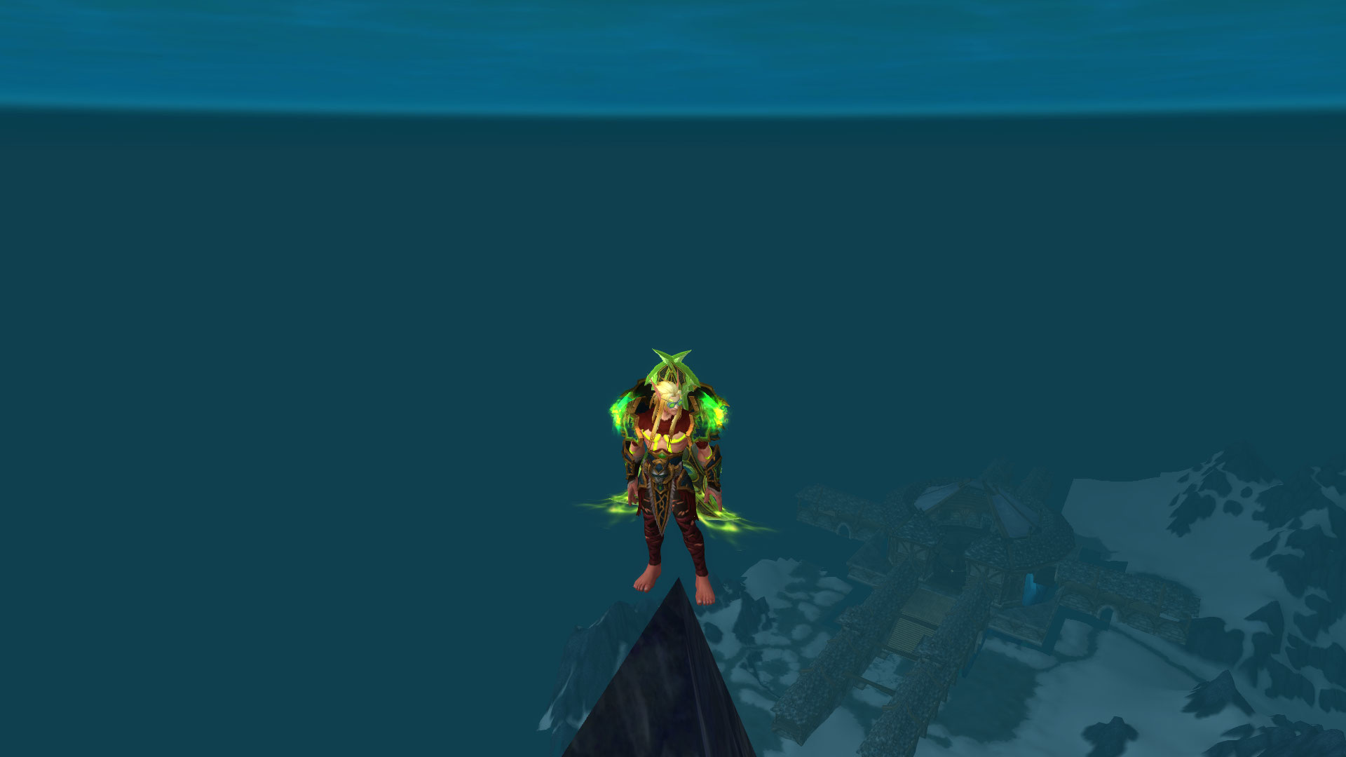 même chose dans le raid et le donjon, la partie de dessous est même présente dans le donjon