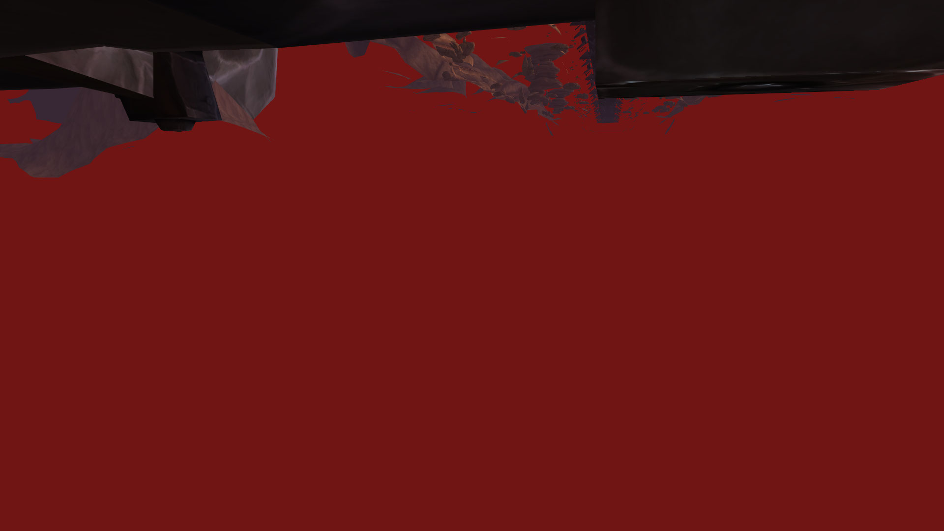 Dans la première partie du donjon, si on sort on passe directement dessous, et ca donne ce que vous avez au dessus.