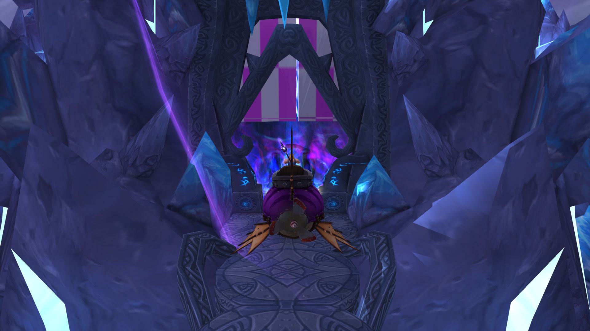 Des sucres d'orges, ils sont tout autour de la structure, c'est le plus gros rassemblement de sucres d'orges que j'ai vu.