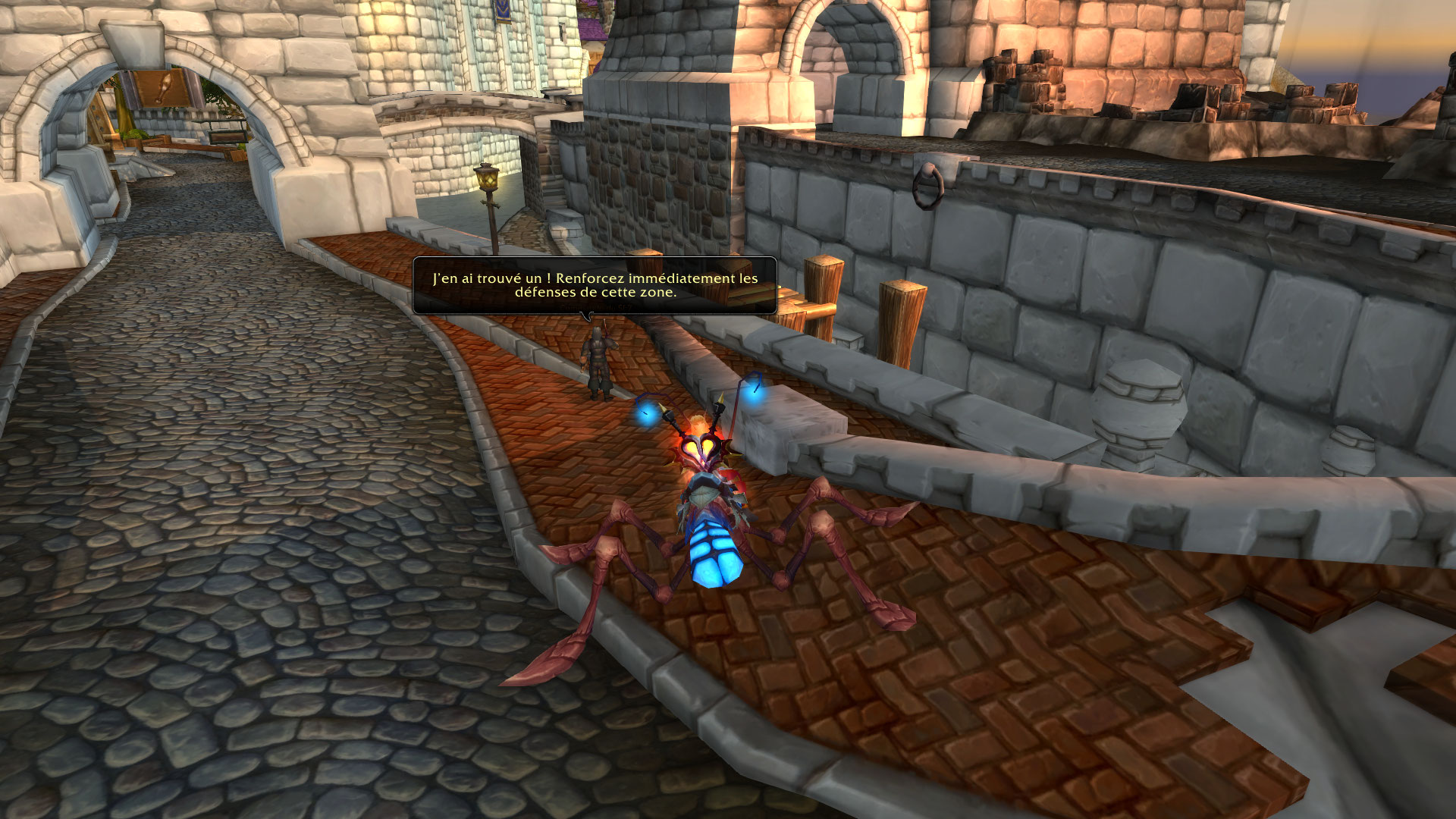 Petite feinte aux gardes de temps en temps.