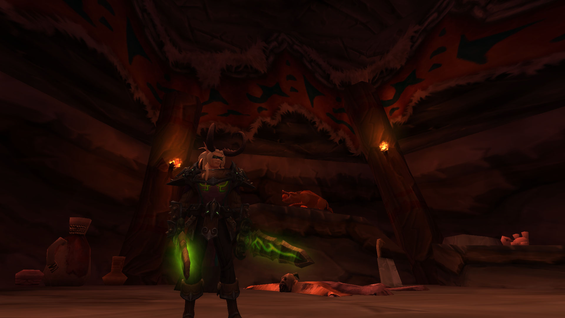 Intérieur de la maison ogre.