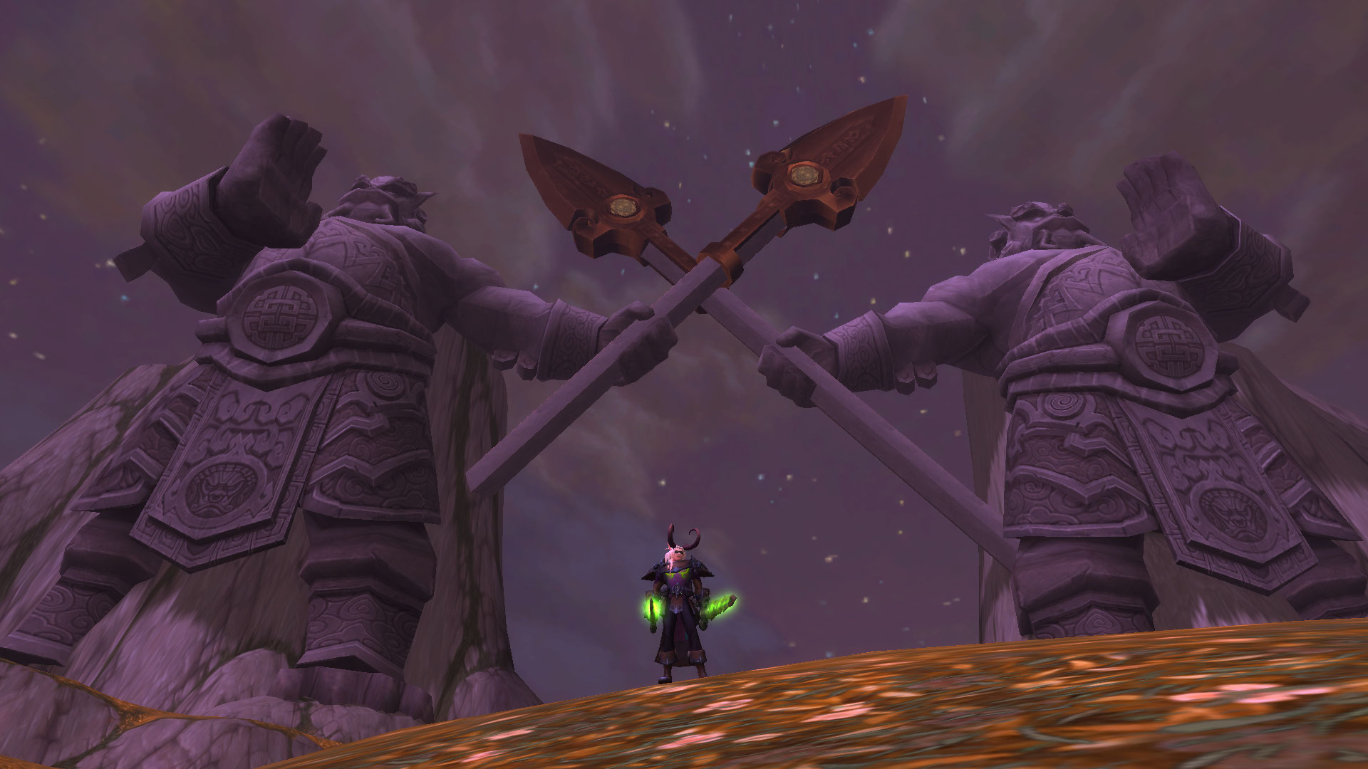 Anciennes statues mogu avant leurs destruction.