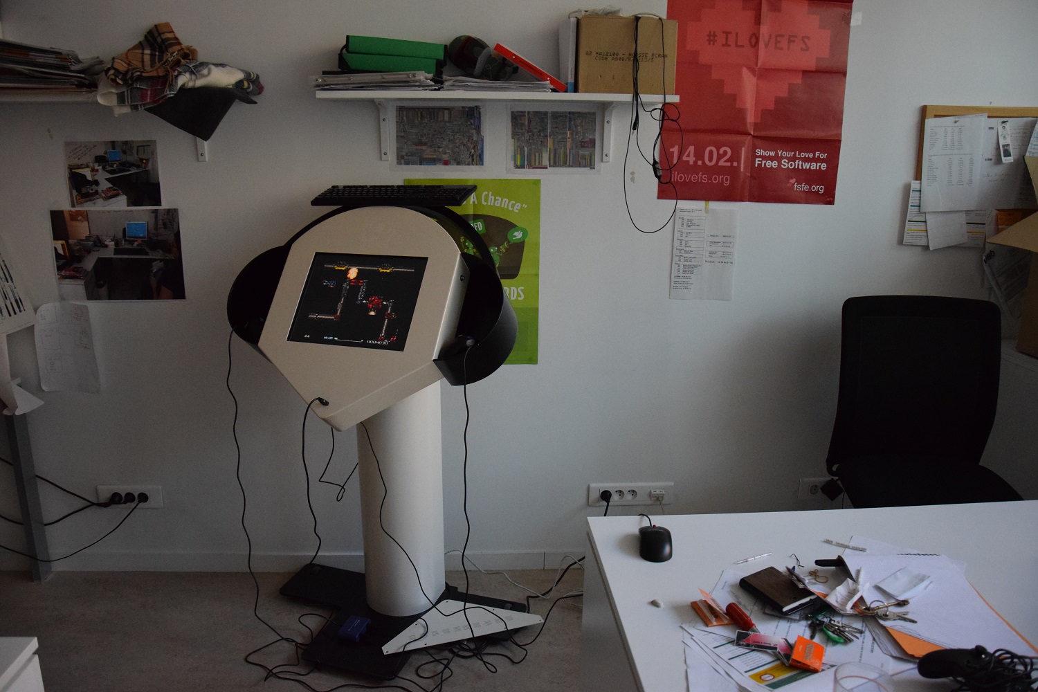 Il est bien mon boulot.