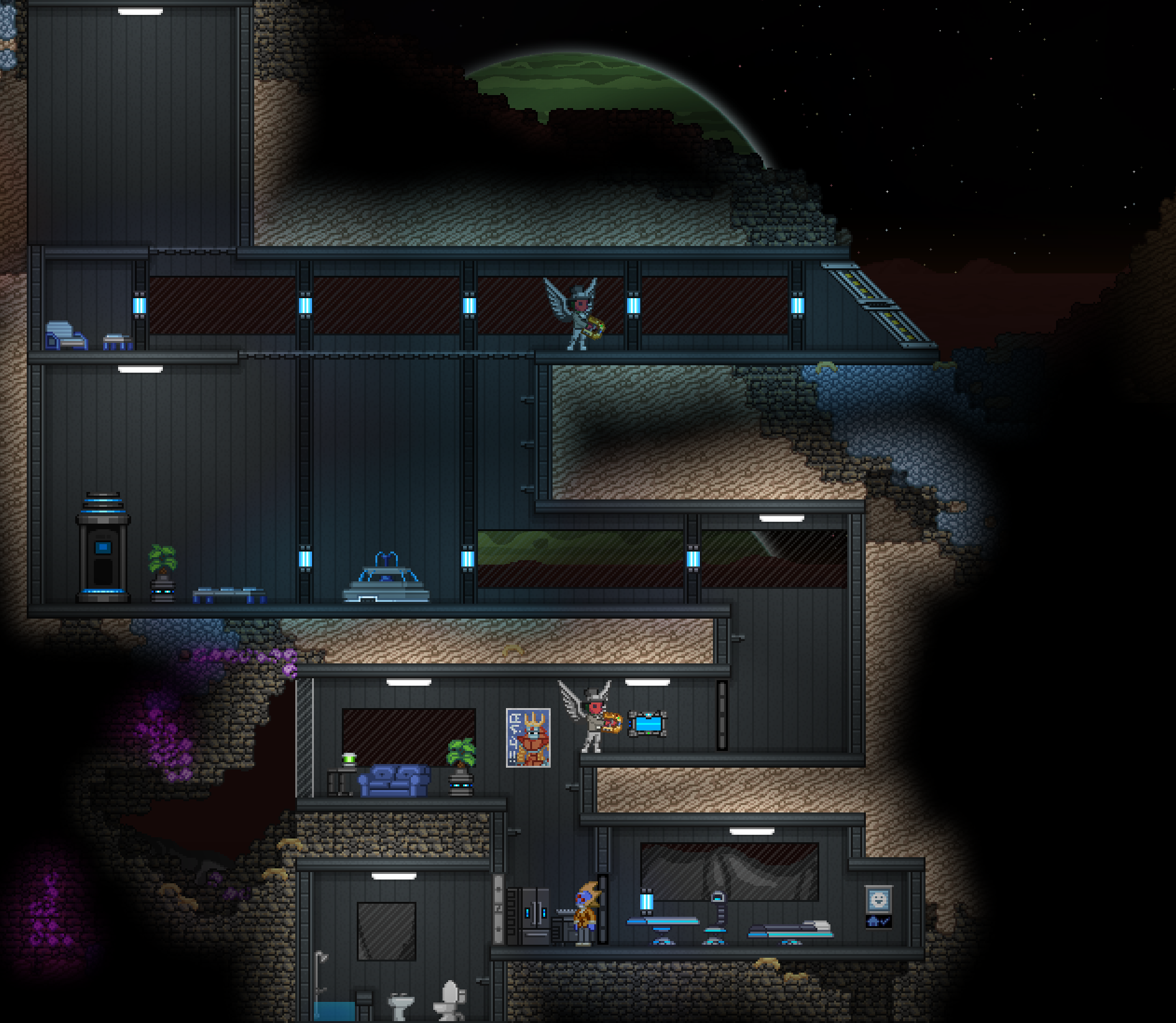 Et le début d'une base lunaire ^_^