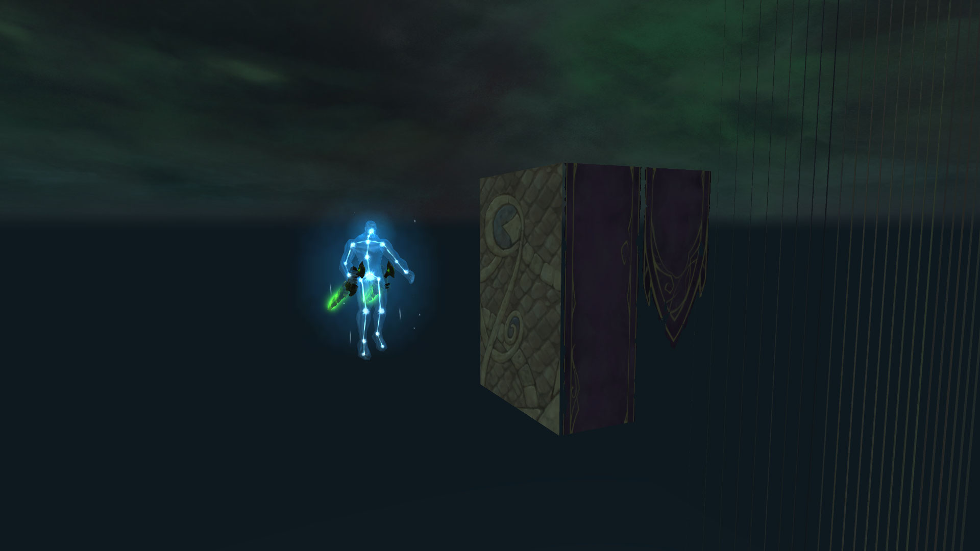 Sous un autre angle.