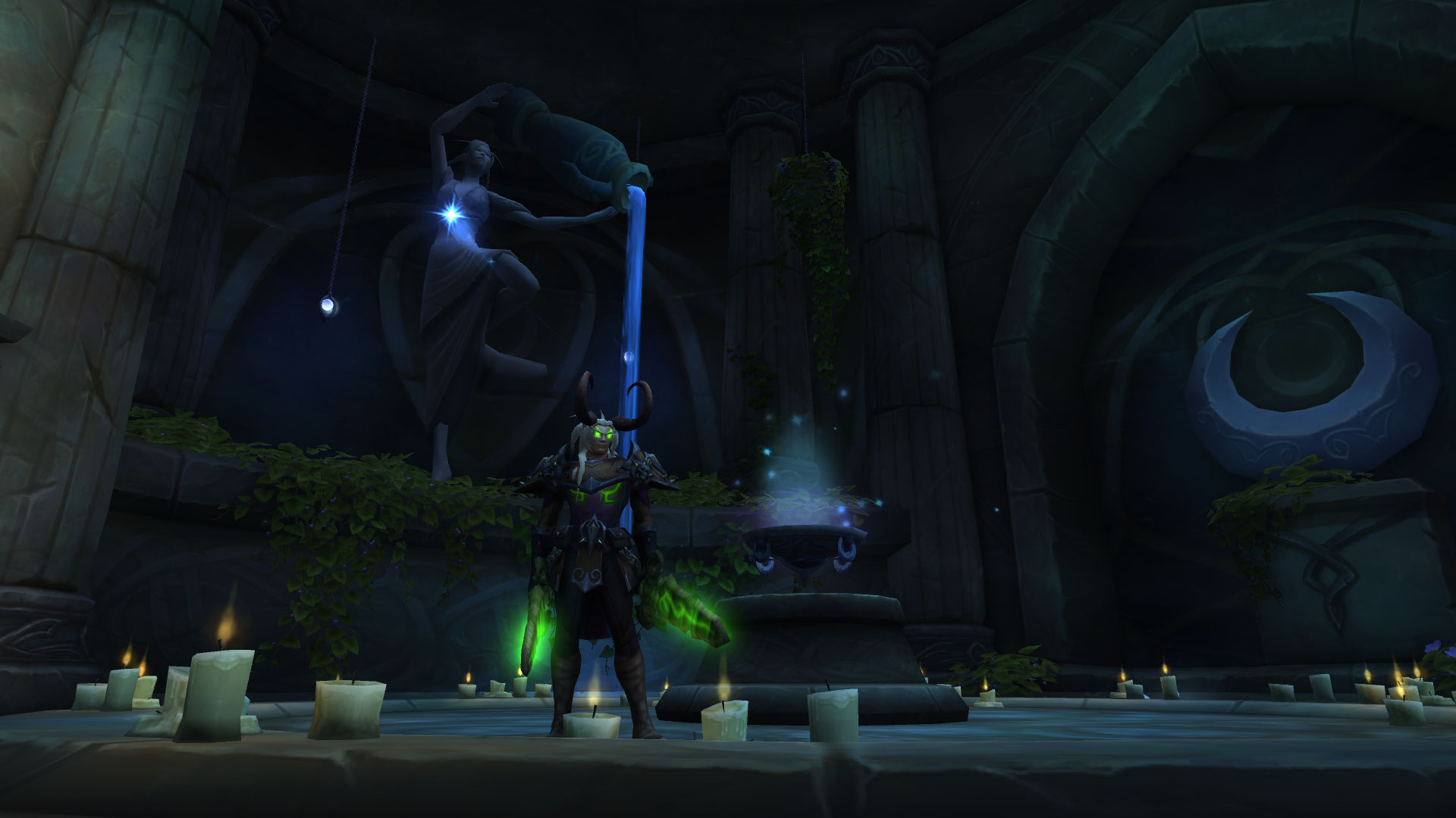 Intérieur du Temple d'Elune.