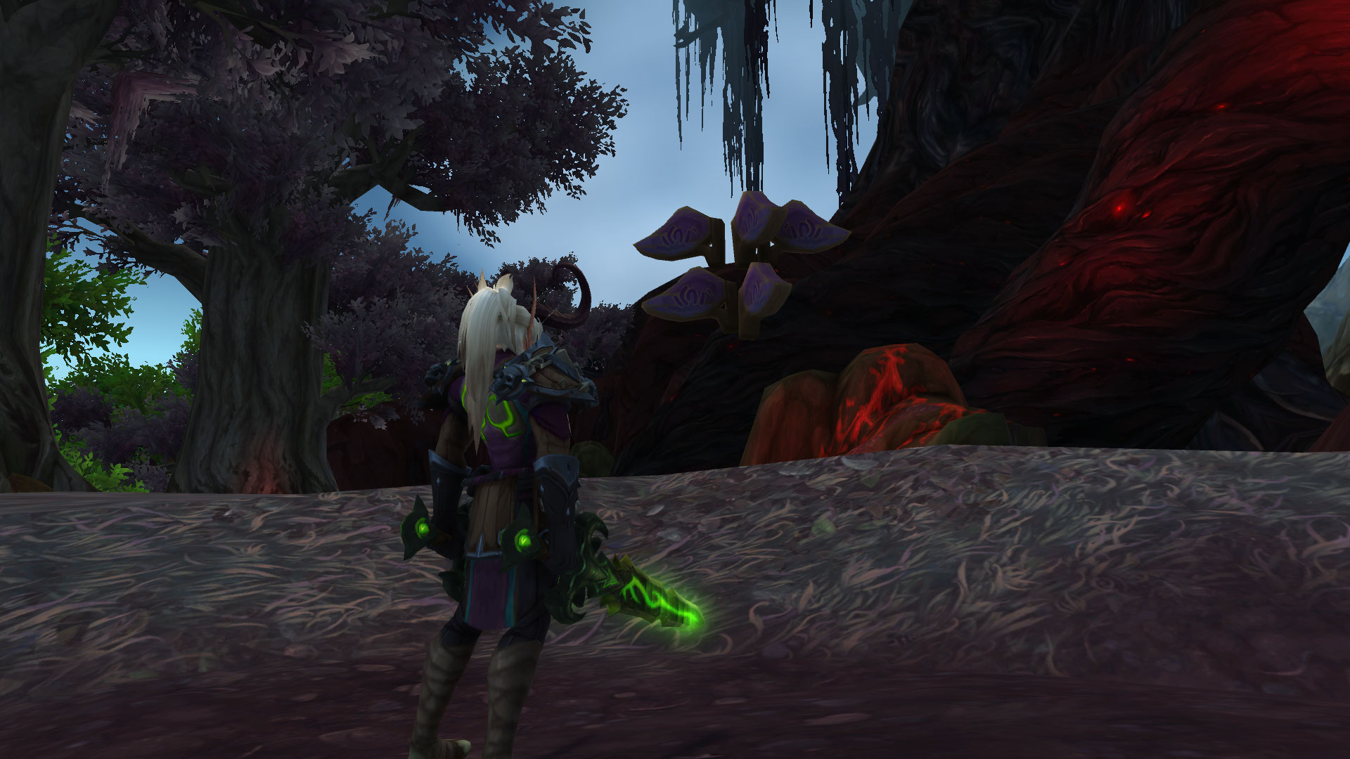 Deuxième panneau volant.