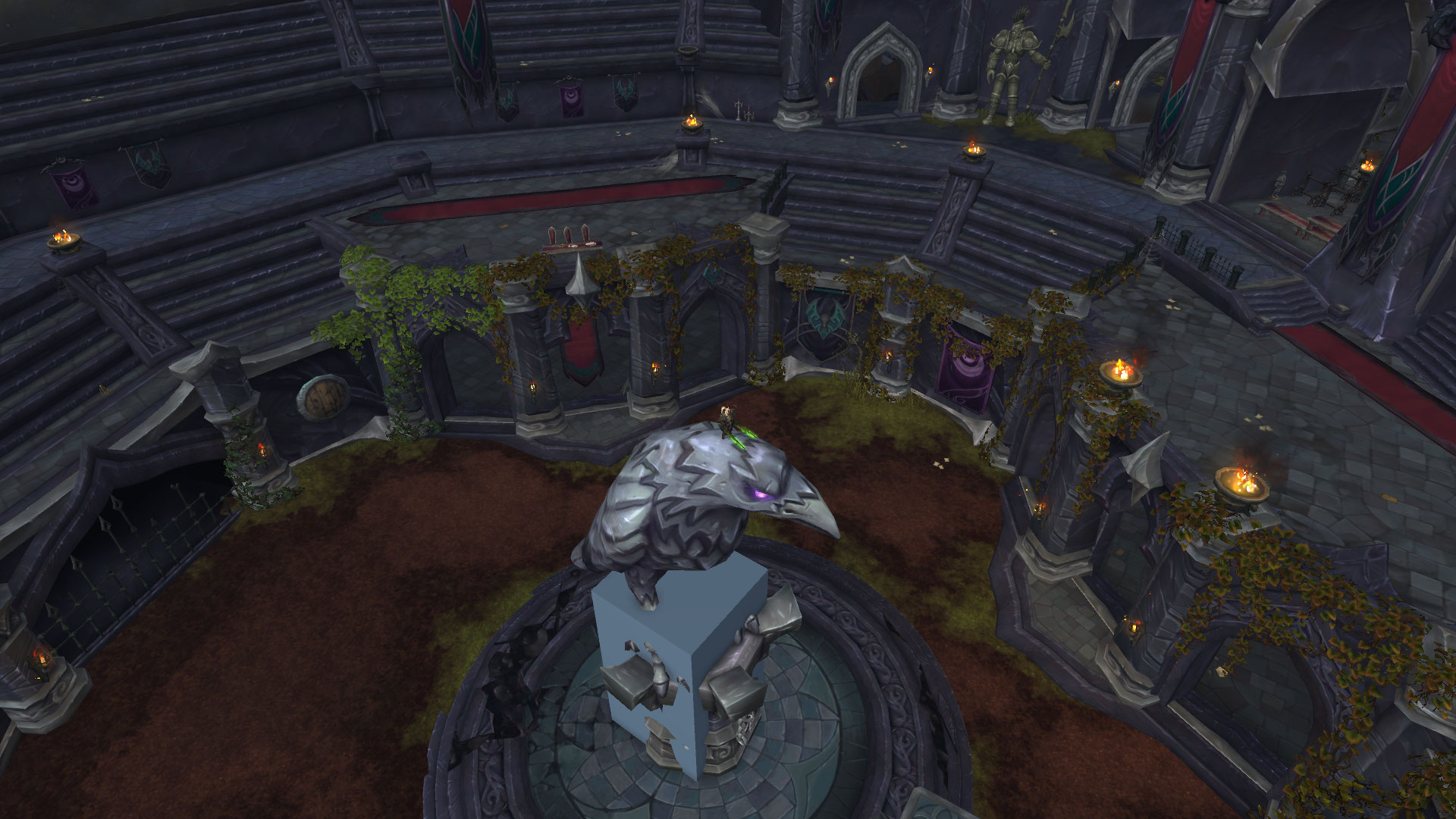 Corbeau de l'arêne du bastion du Freux.