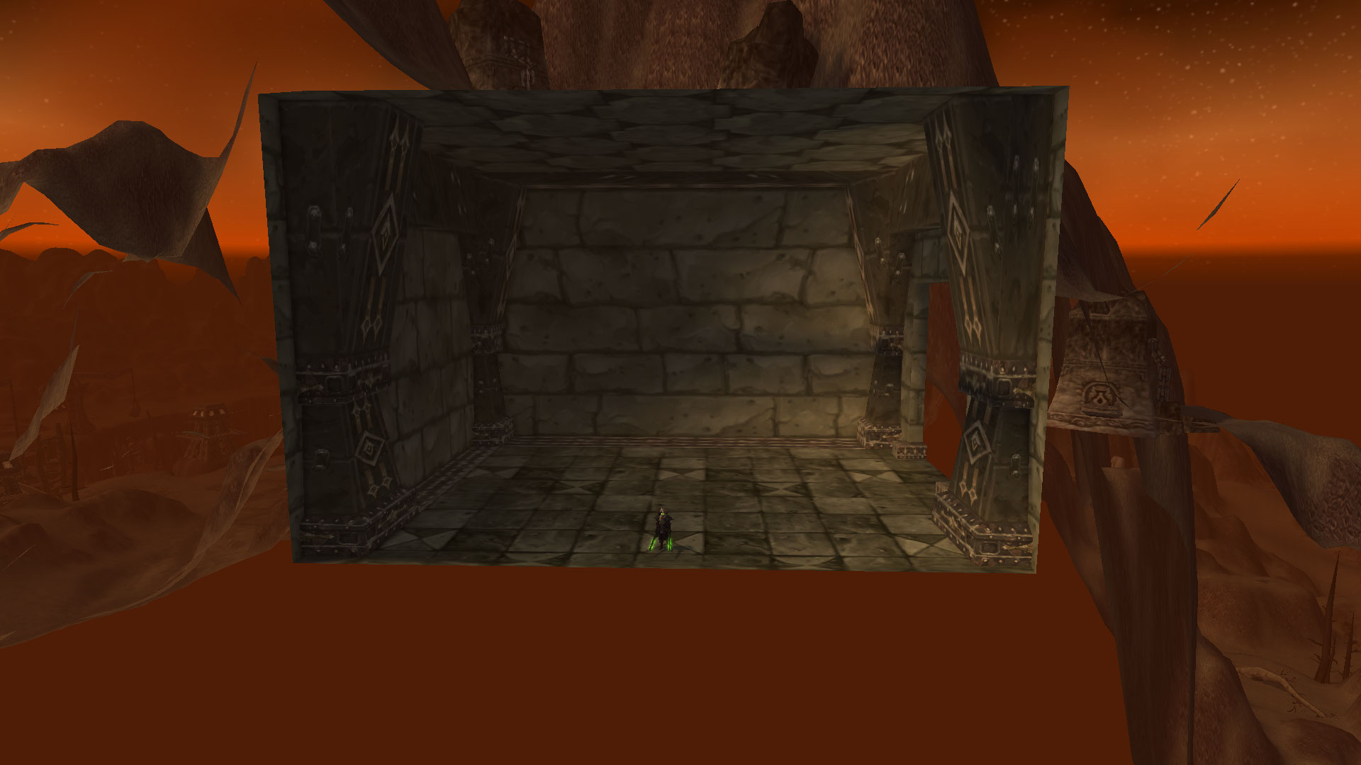 Salle cacher sous le balcon de Nefarian.