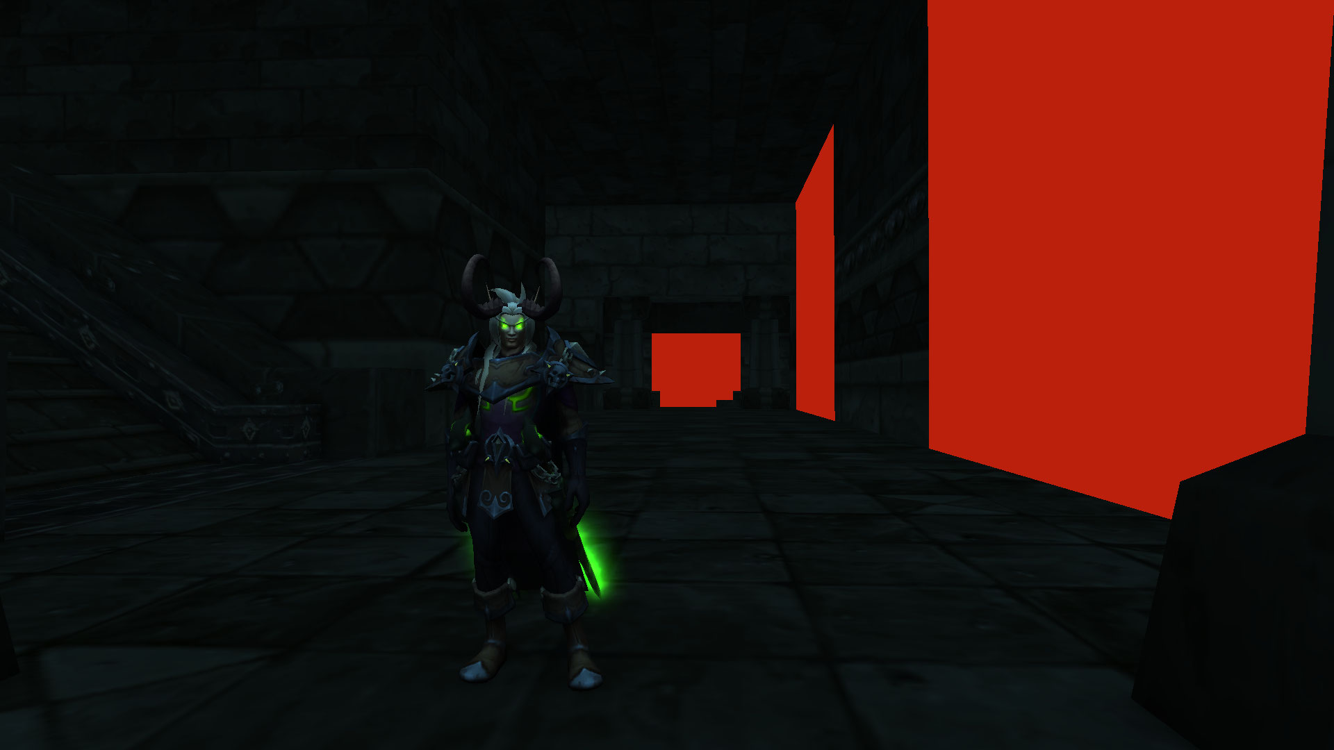 Porte menant dans le vide.