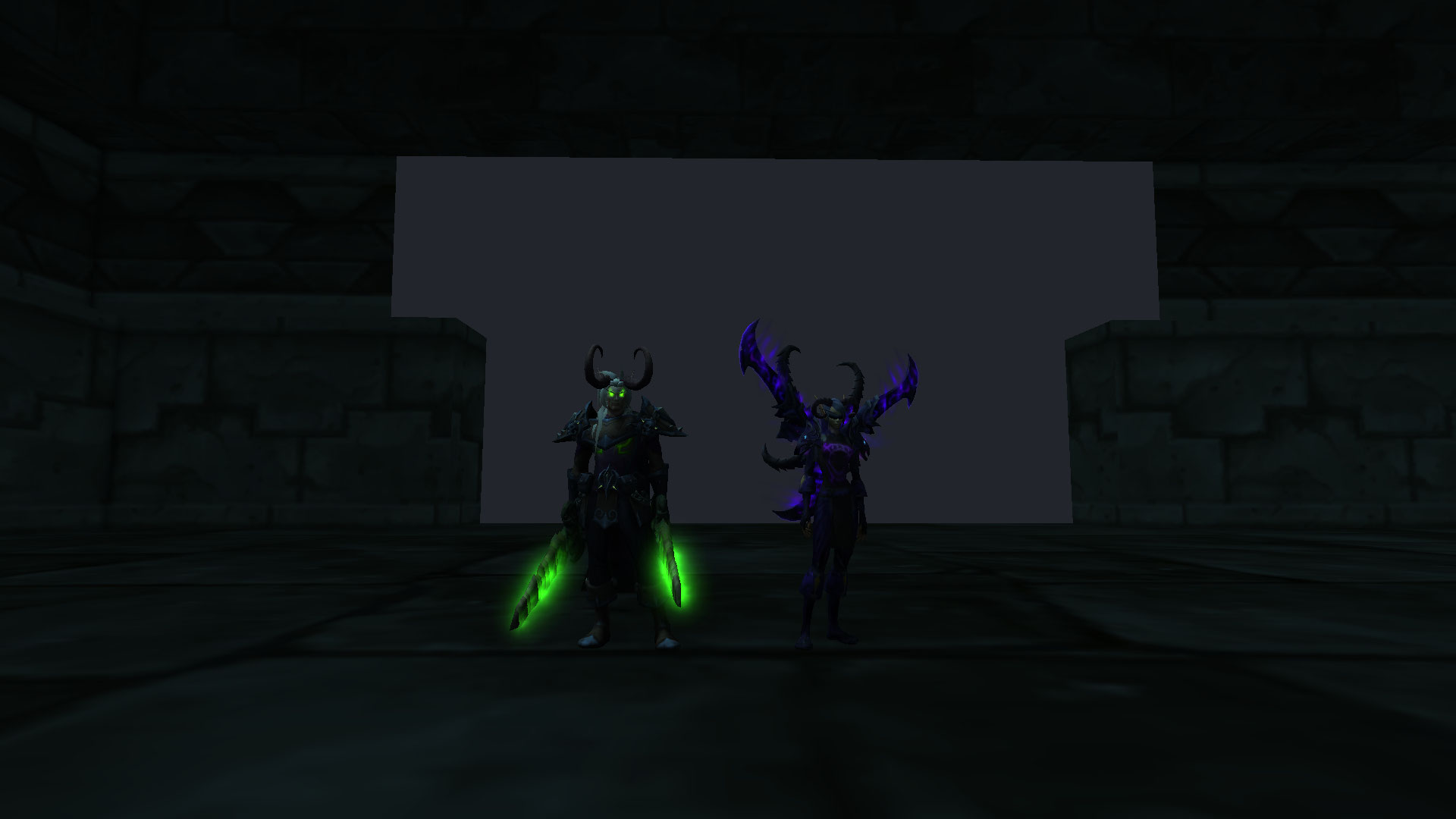 Fin du tunnel menant au repaire de l'Aile Noir.