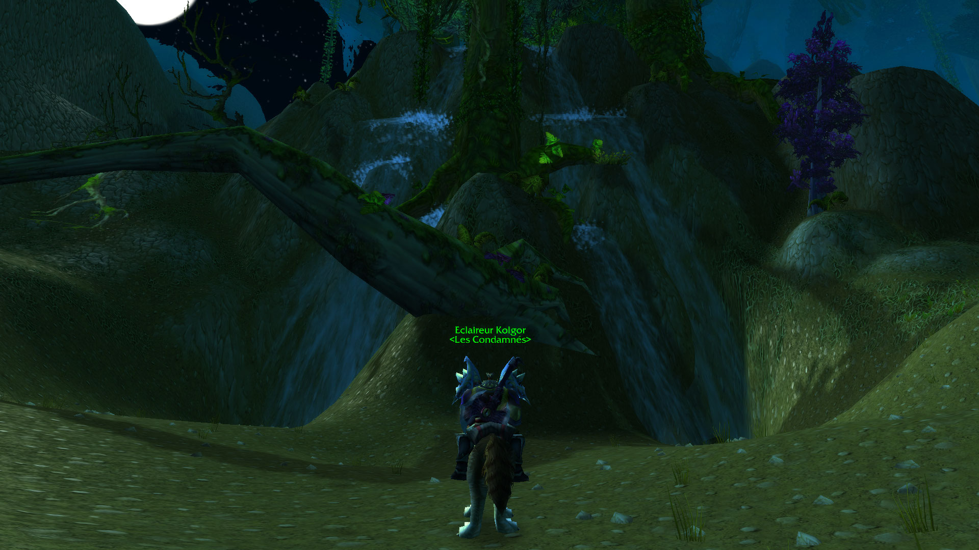 La grotte au sud de Zul'Gurub - D'après la légende certains y auraient autrefois prié les dieux pour obtenir le tigre Zulien...