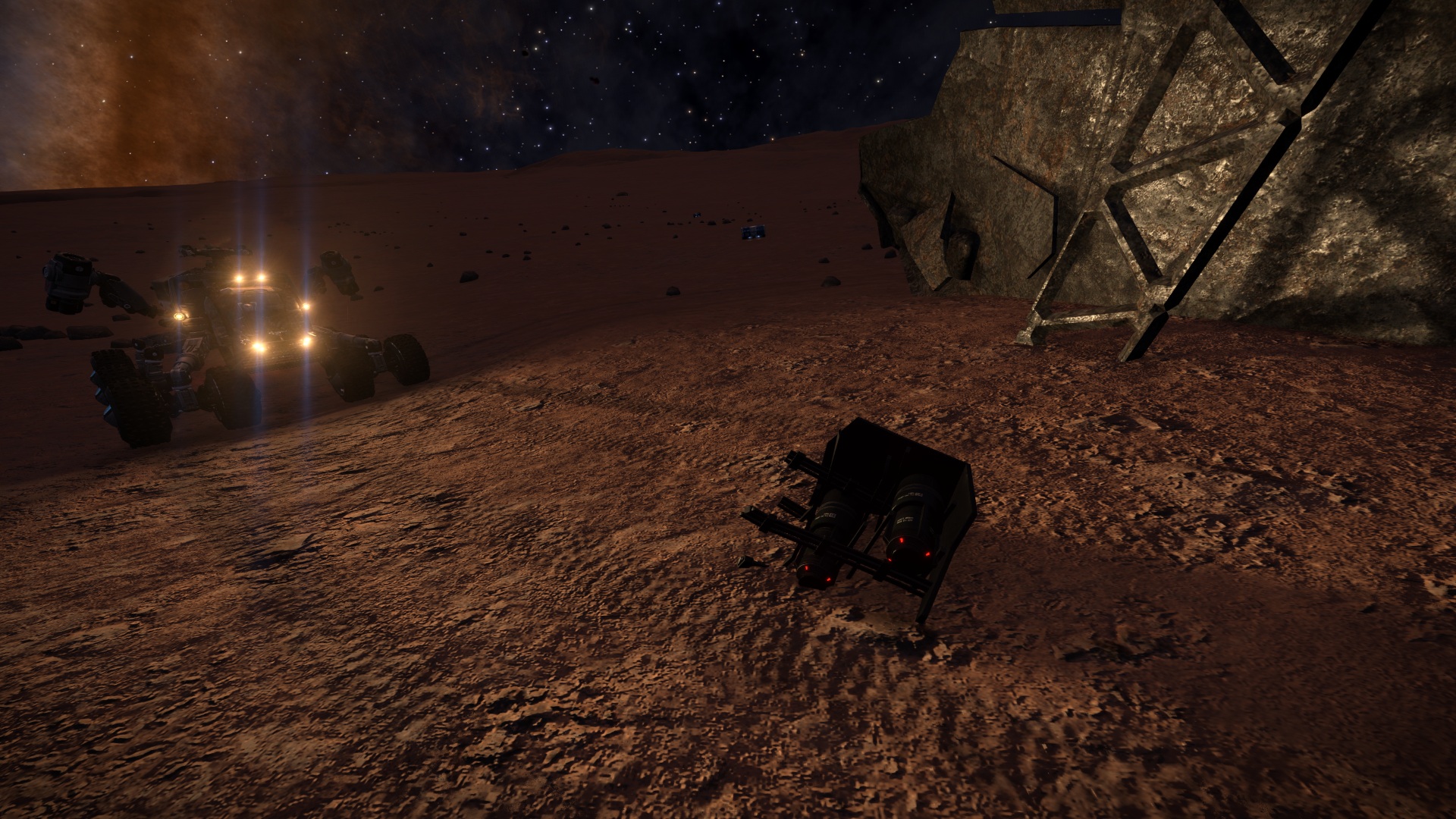 Materials cargo rack