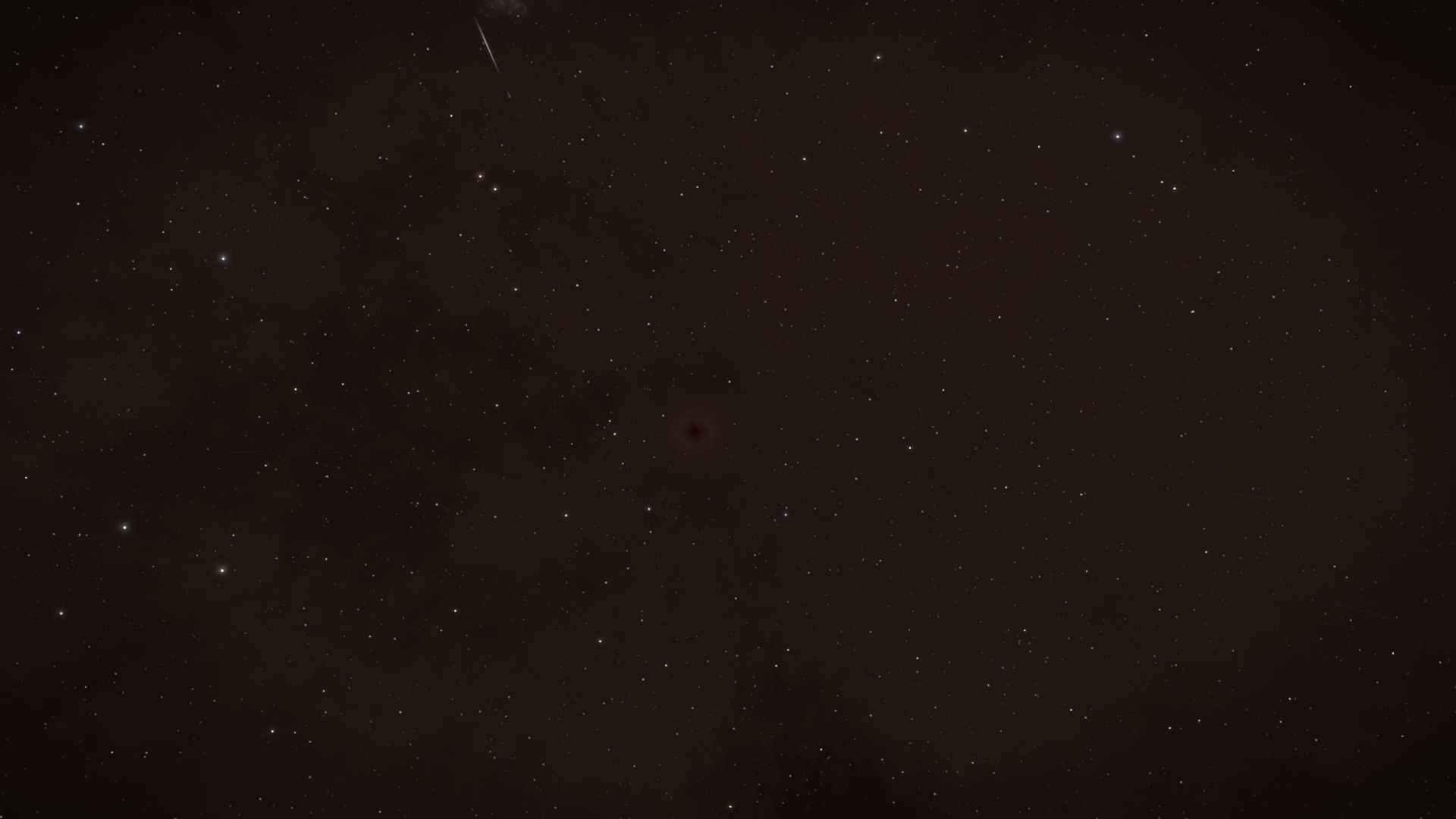 Le centre, vu de l'étoile violette